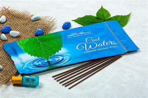 cool water  gram zipper agarbatti shah fragrances