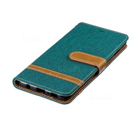 Jeans Cowboy Denim Leather Wallet Case For Samsung Galaxy S Inch