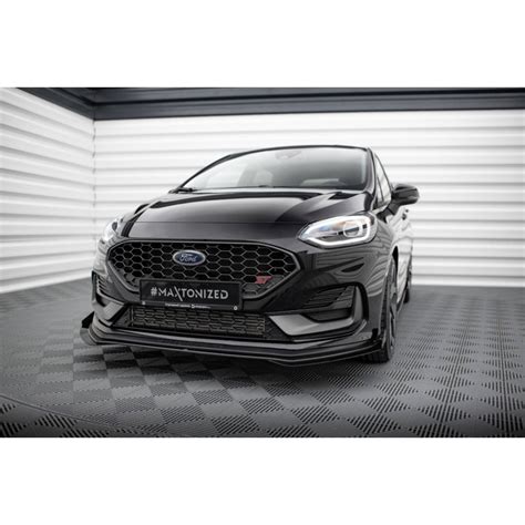 Street Pro Lame Du Pare Chocs Avant Flaps Ford Fiesta St Mk Facelift