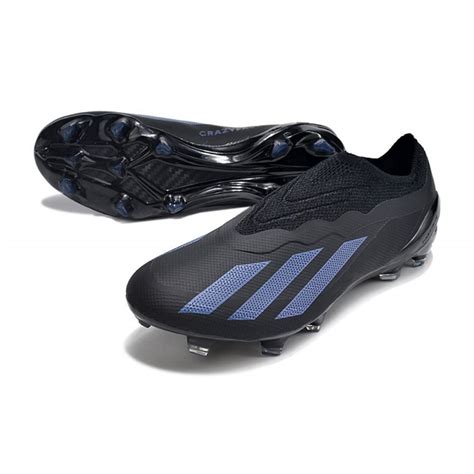 Adidas X Crazyfast Laceless Fg Nightstrike Core Black