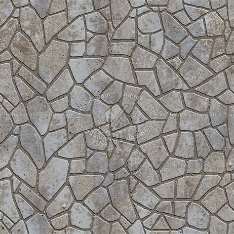 Paving Flagstone Texture Seamless 05933