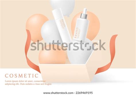 Cosmetics Skin Care Product Ads Template Stock Vector (Royalty Free ...