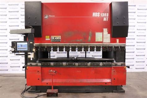 Amada HDS 1303NT 143 Ton X 10 7 Axis CNC Press Brake In Stone Mountain