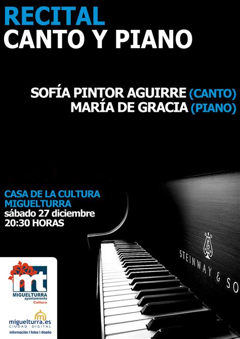 Recital De Navidad De Canto Y Piano En La Casa De La Cultura Portal