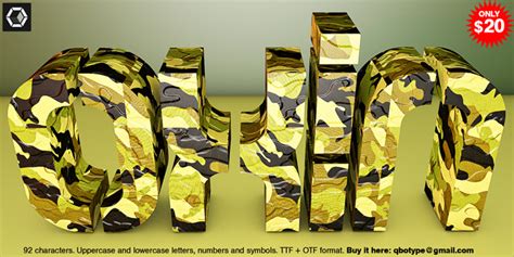 Oxin Army | dafont.com