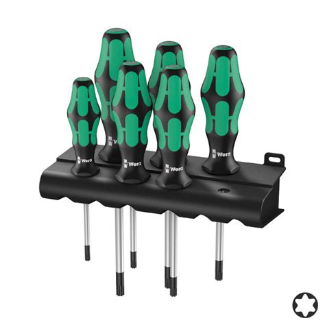 SET IZVIJAČEV TORX TX10 40 2K ROČAJ Z NOSILCEM 6 DELNI WERA 367 6