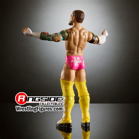 Cm Punk Macho Gear Wwe Elite Toy Wrestling Action Figure By Mattel