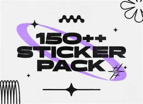 Y2K STICKER PACK 1 Images Behance