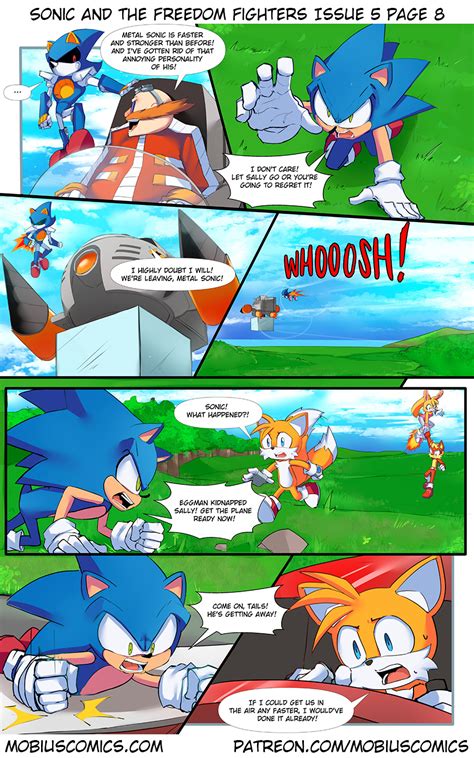 Sonic and the Freedom Fighters Issue 5 Page 8 - Mobius Comics