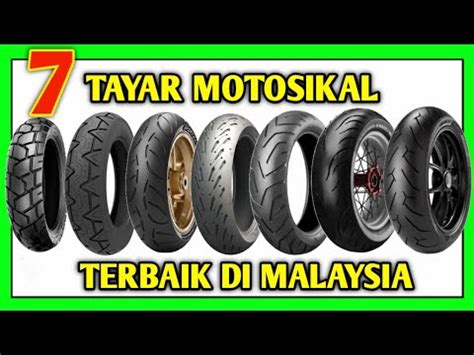 7 Jenama Tayar Motosikal Terbaik Di Malaysia 2024 YouTube