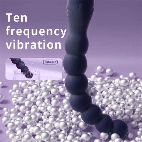 Speed Anal Plug Vibrator Anal Beads Prostate Massage Butt Plug