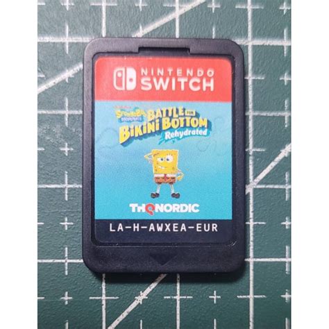 มอสอง มอ เกม Nintendo Switch SpongeBob SquarePants Battle for Bikini Bottom Rehydrated