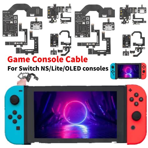 Set Rp For Nintendo Switch Oled Lite Chips Replacement Cable For