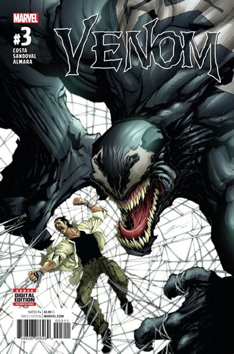 Venom 3 A Mar 2017 Comic Book By Marvel