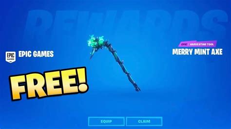 How To Get MINTY PICKAXE For FREE In Fortnite 2024 YouTube