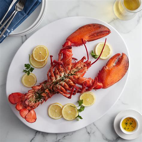 Boston Lobster Company 25 Lb Case Of 3 4 Lb Live Hard Shell Lobsters