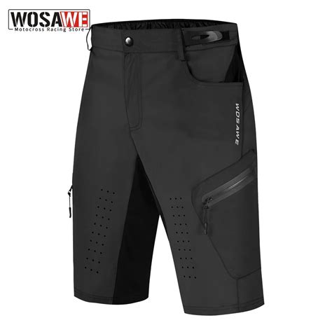 Wosawe Men S Off Road Riding Motorcycle Shorts Mtb Moto Mountain Bike