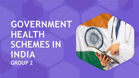 Government Health Insurance Schemes In India PPT