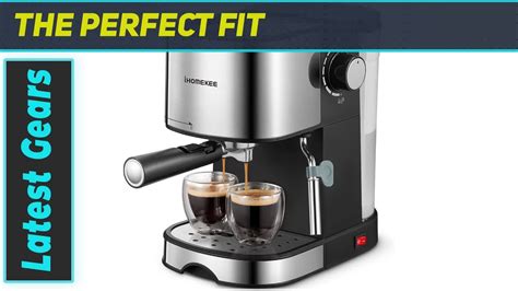 Ihomekee CM6826T Espresso Machine Unleash The Barista Within For The