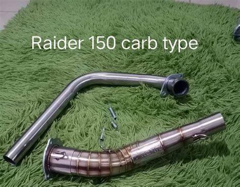 Stainless Big Elbow Raider 150 Carb Type Lazada Ph