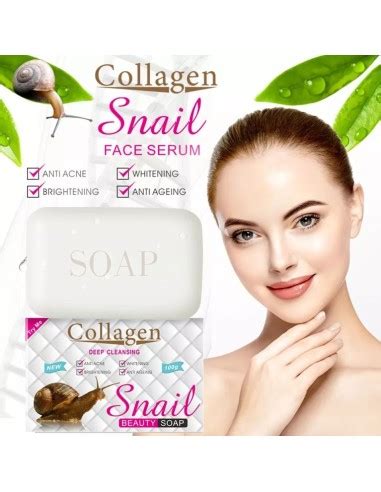 JABÓN FACIAL BABA DE CARACOL CON COLÁGENO COLLAGEN