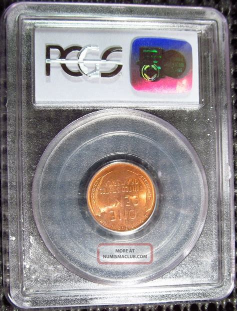 1944 S Lincoln Cent Pcgs Certified Ms 66 Red 71934038