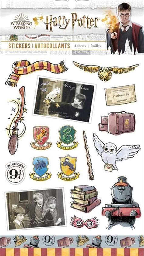 Harry Potter Stickers Harry Potter Stickers Harry Potter Scrapbook