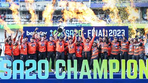 Sa20 Sunrisers Eastern Cape Menjadi Juara Perdana