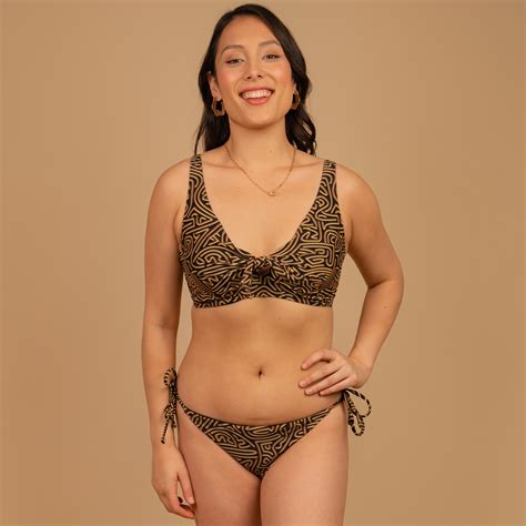 Moontide Hathor Underwired Tie Front Bikini Top Moontide Swimwear