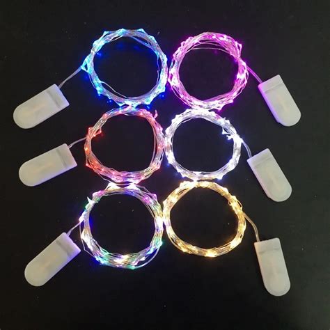 Battery Operated Cr Twinkle Mini Leds Copper Silver Wire Led