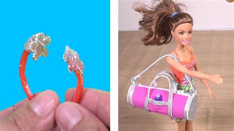 5 DIYS IDEA FOR YOUR BARBIE DOLL - YouTube