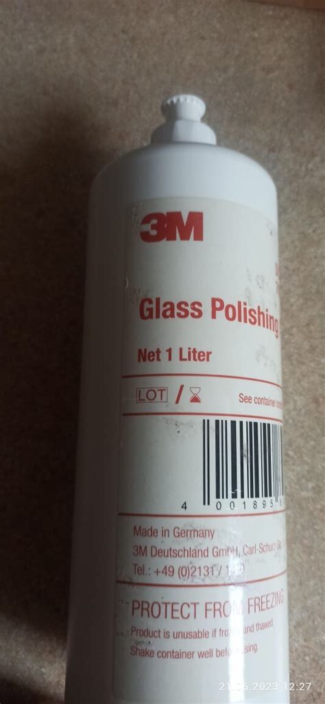 3M 60150 Tlenek Ceru GLASS POLISHING COMPOUND 1L Katowice Kup Teraz