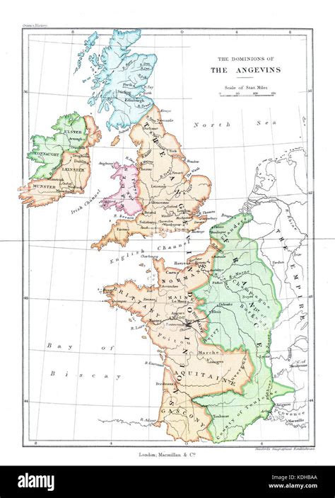 12th Century Political Map England And France Map