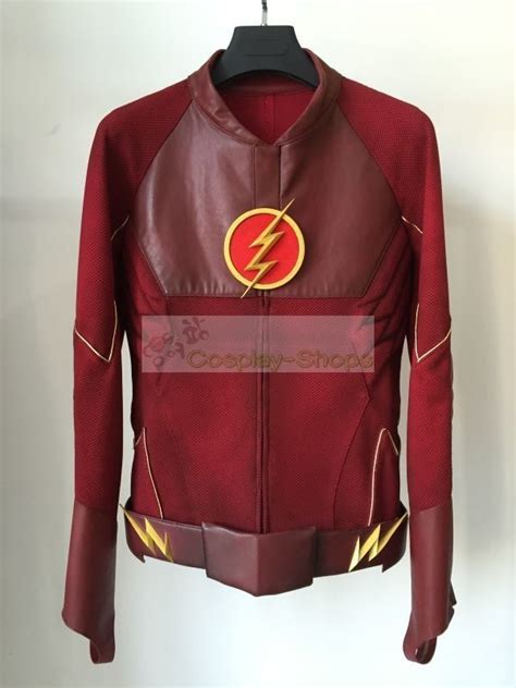 Custom Cheap Cw Flash Tv Series The Flash Barry Allen Flash Full Cosplay Costume In The Flash