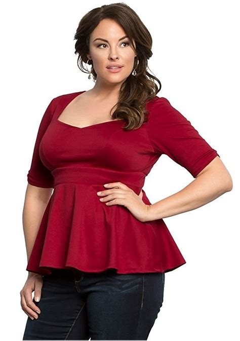 15 Plus Size Outfits With Peplum Tops You Can Wear Too Page 2 Of 15 Plus Size Peplum Peplum