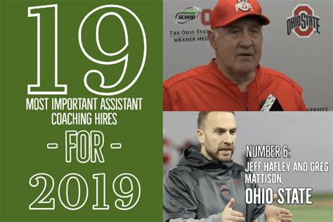 The 19 most important assistant coaching hires of 2019 -- No. 6: Greg ...