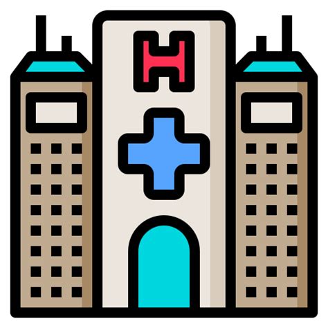 Hospital Phatplus Lineal Color Icon