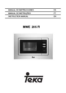 Manual Teka MWE 205 FI Microwave