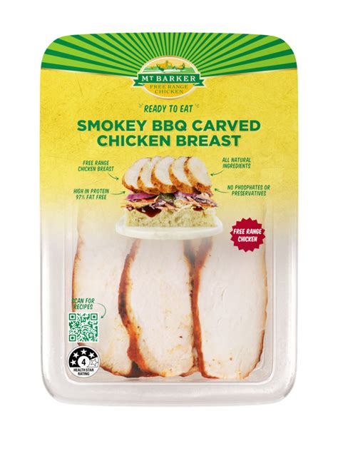 Smokey BBQ Carved Chicken Breast Mt Barker Chicken