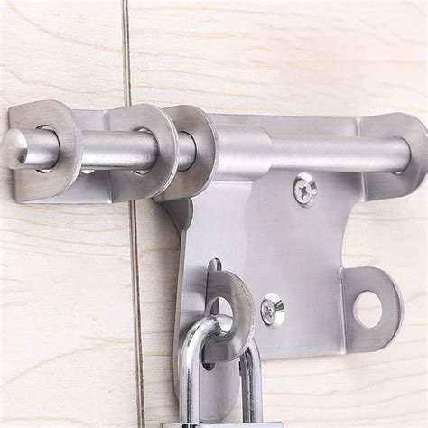 Stainless Steel Latch Heavy Duty Door Bolt Barrel Slide Lock With