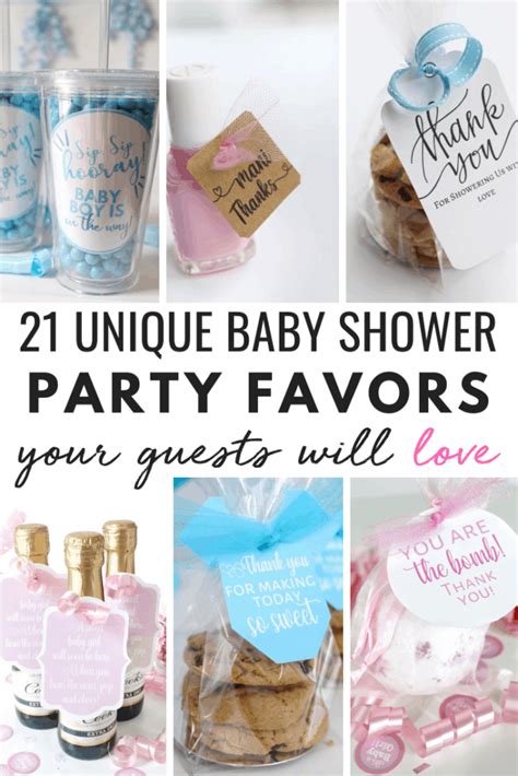 Cheap And Easy Baby Shower Favors