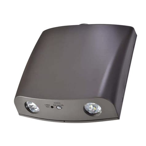 Atlite Emergency Atlite 07w 2 Head Integrated Led Bronze Emergency