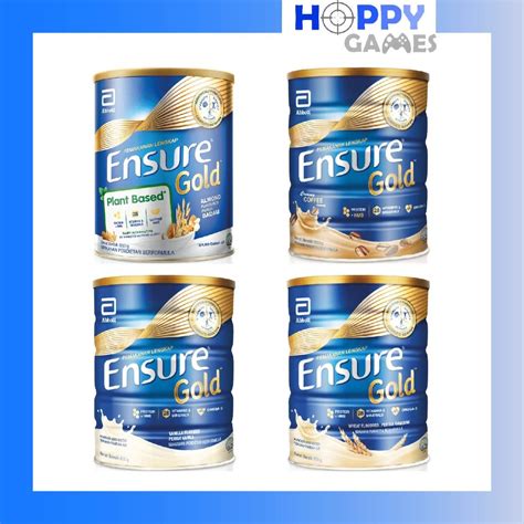 Original Ensure Gold Adult Nutrition Powder Hmb Wheat Vanilla Coffee