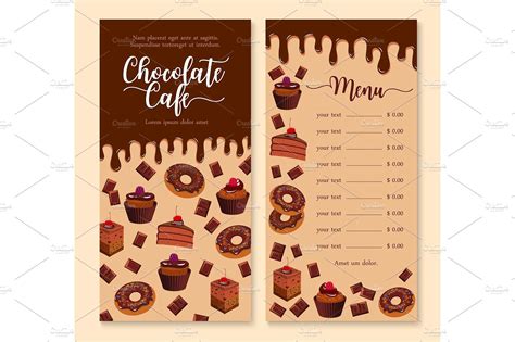 Pastry Menu - 14+ Examples