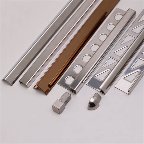 Niuyuan Factory Metal Tile Accessories Stainless Steel Tile Trimming