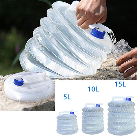 Cheers Us Collapsible Water Container With Spigot Camping Water