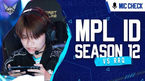 Debut Veldora Di Mpl Evos Legends Vs Rrq Mic Check Mpl Id S Week