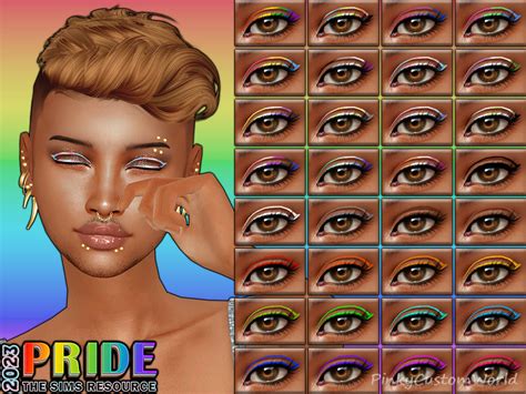 The Sims Resource Pride 2023 Riley Eyeliner