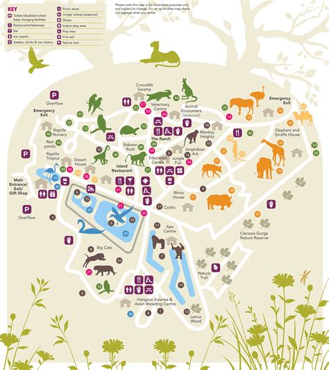 Paignton Zoo Interactive Map K 4 Zoo Academy Zoo Map Interactive