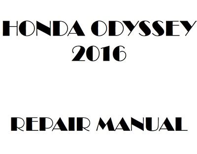 Honda Odyssey Owners Manual